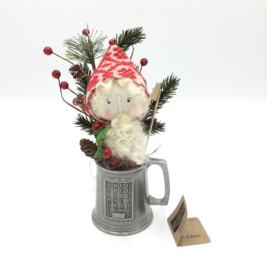 Santa Head in a Mug