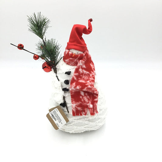 Snowman Small Head Red Hat