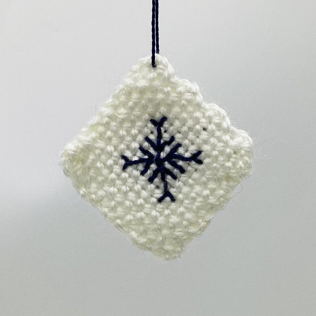Snowie Season Snowflake Ornament