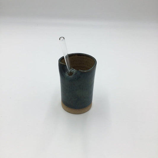 Funky Ceramic Tumbler- Teal