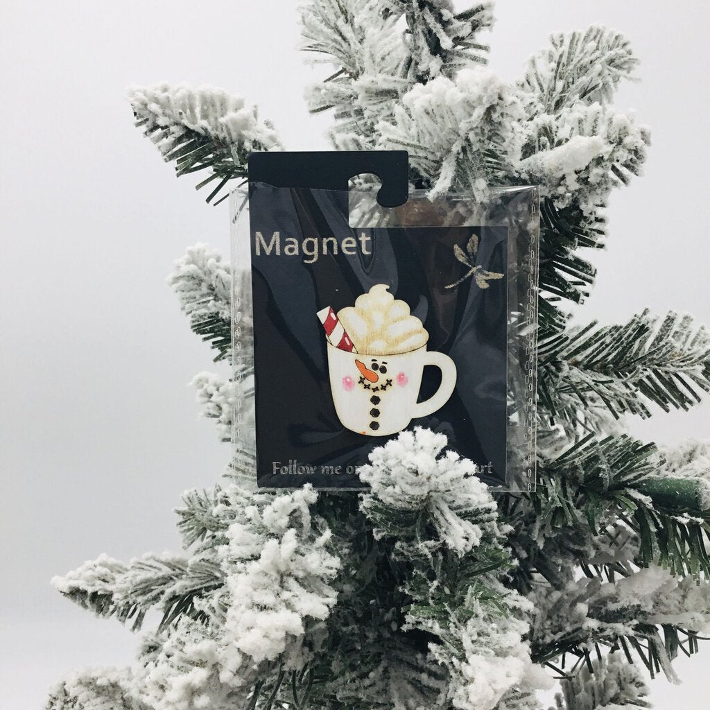 Magnet - Hot Cocoa Snowman