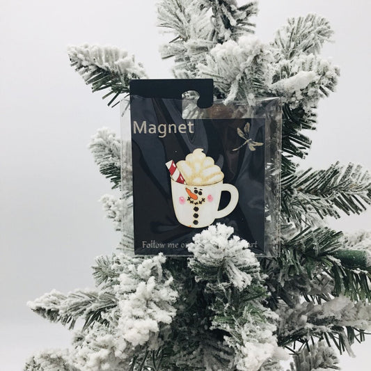 Magnet - Hot Cocoa Snowman