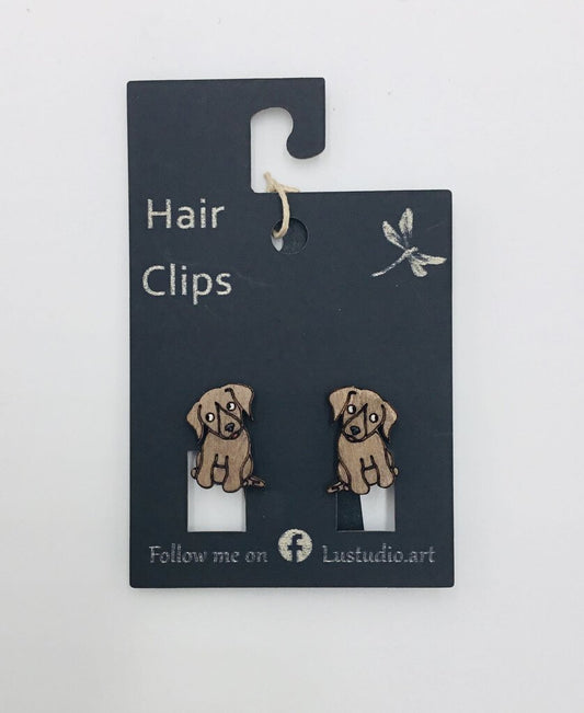 Hair Clip - Dog