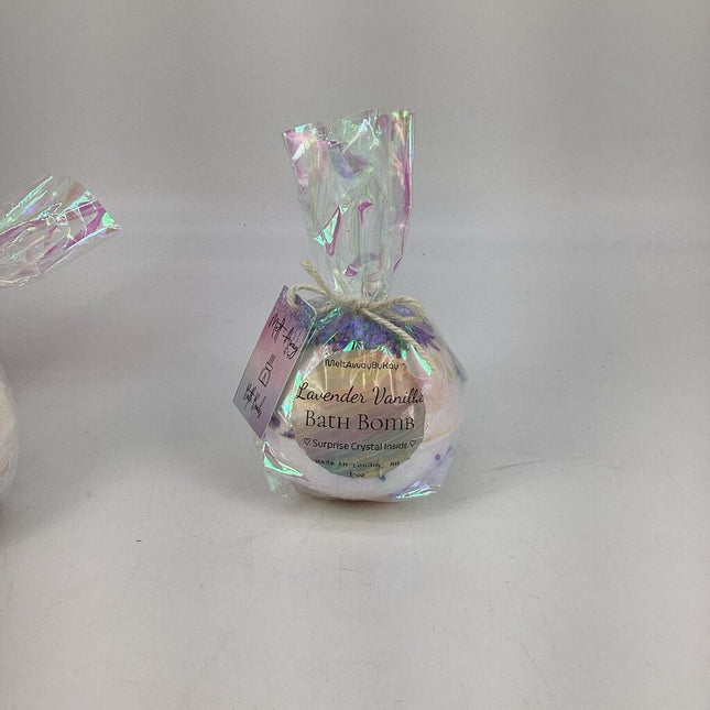 Lavender Vanilla - Surprise Mini Crystal Bath Bomb