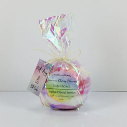 Japanese Cherry Blossom- Surprise Mini Crystal Jumbo 10oz Bath Bomb - view 1