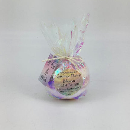 Japanese Cherry Blossom- Surprise Mini Crystal Jumbo 10oz Bath Bomb