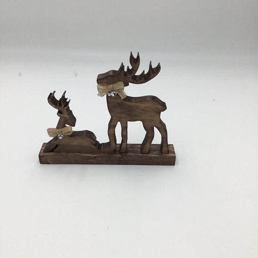 Reindeer- Mama & baby shelf sitter