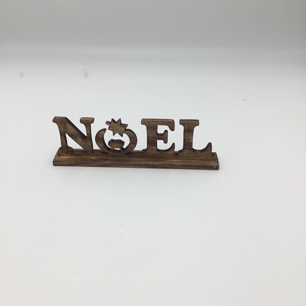 NOEL Nativity shelf sitter