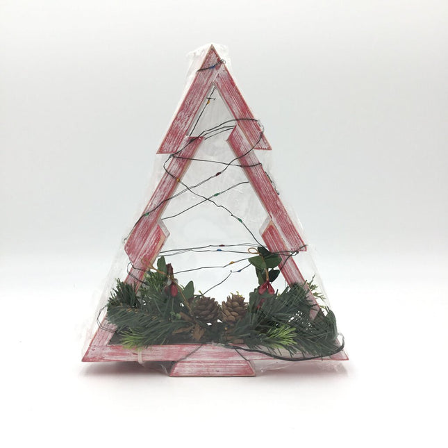 Wooden Christmas Tree Outline small