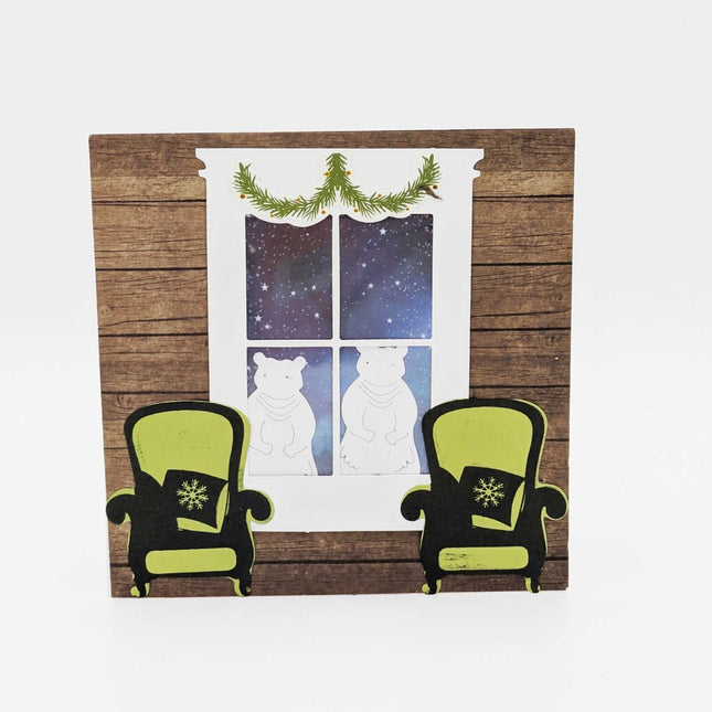 Through The Window/Polar Bears Peeking