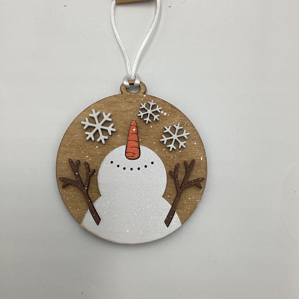 Sky Snowman Ornament