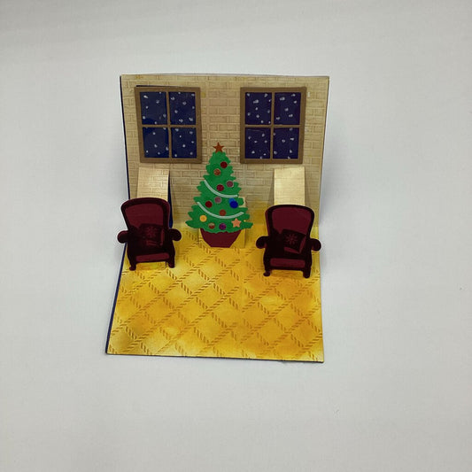 Pop Up/Merry Christmas/Holiday Sitting Room