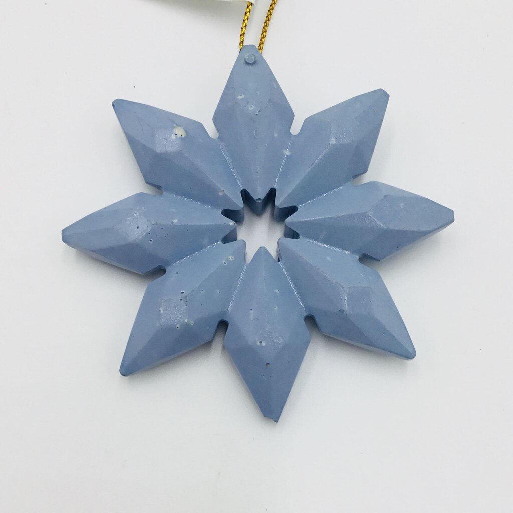 Small Snowflake Ornament - Pointy