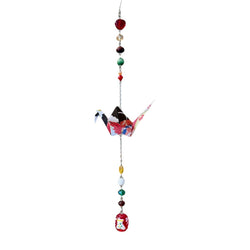 Origami Crane Ornament #1639 - view 1