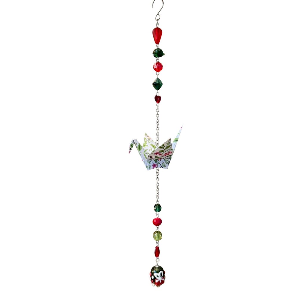 Origami Crane Ornament #1637