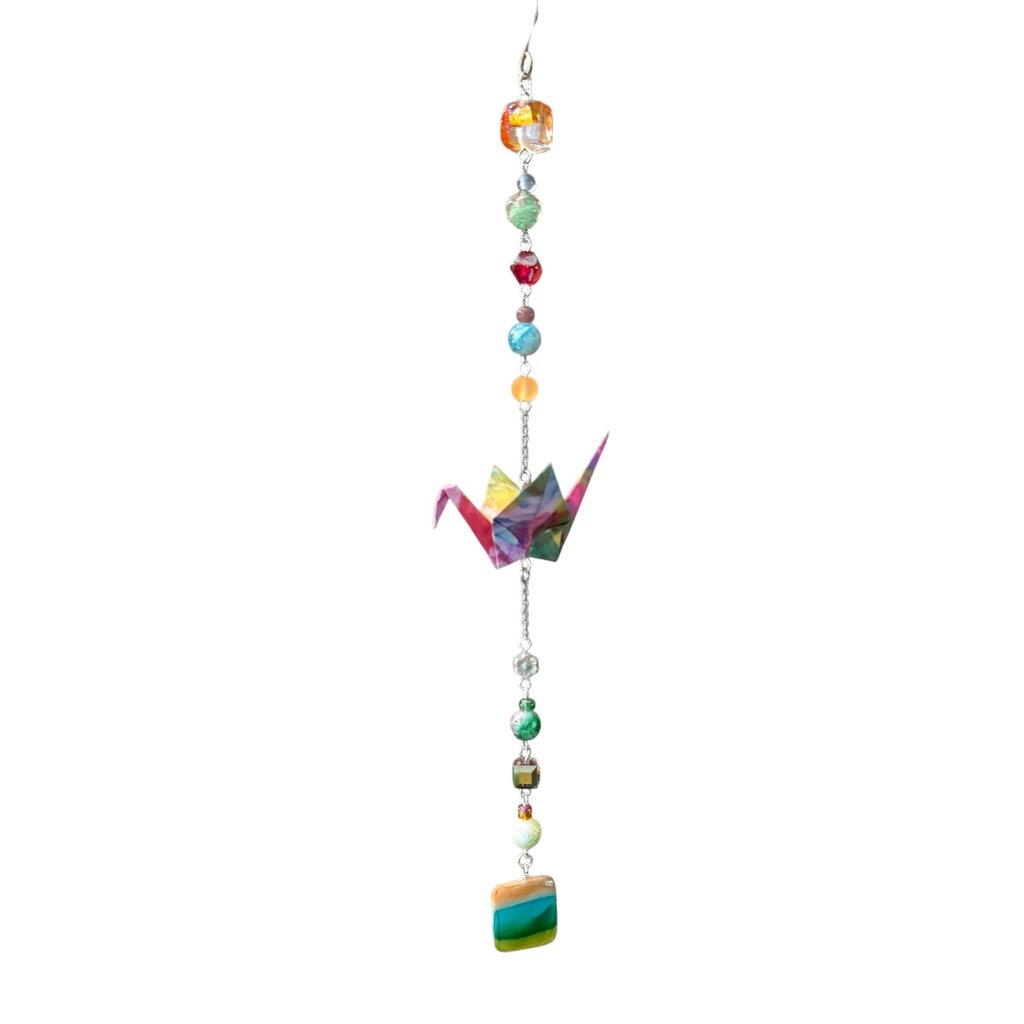 Origami Crane Ornament #1517