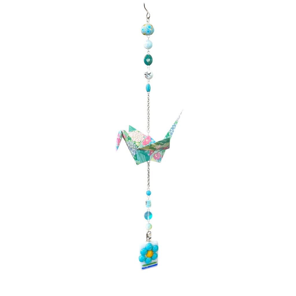 Origami Crane Ornament #1543