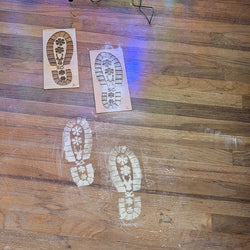 Santa Boot Stencils - view 1