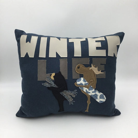 Winter Life Pillow