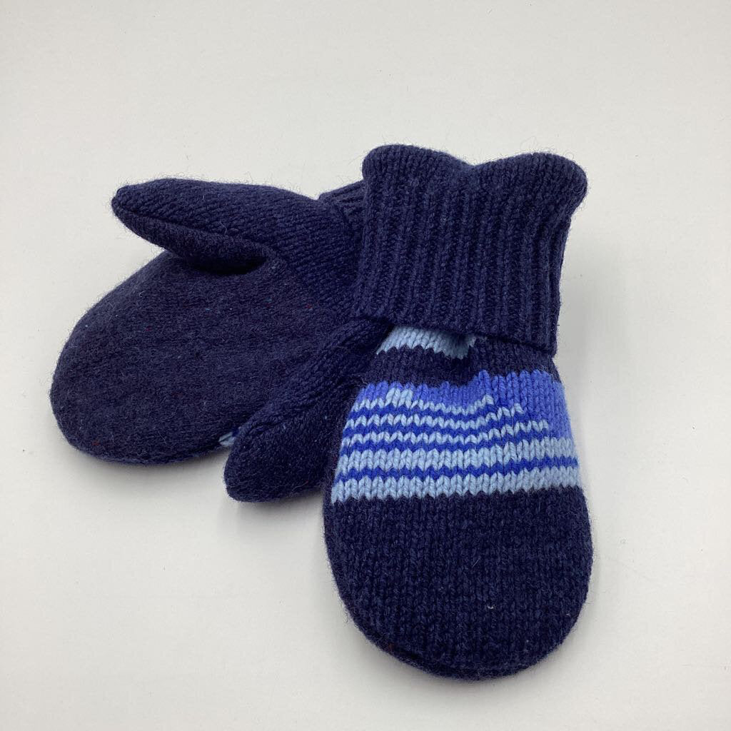 Sweater Mitten 100% WOOL outer -Blue