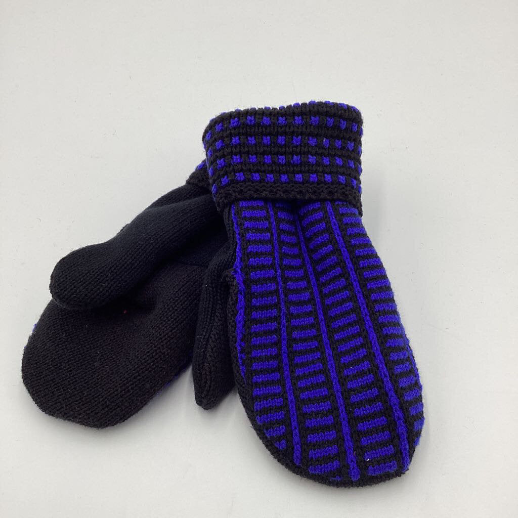 Sweater Mitten Blue/Black