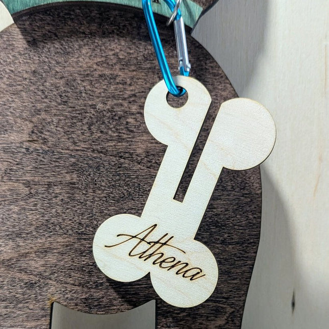 Pre-order Dog Poop Bag Holder with your Dog's name