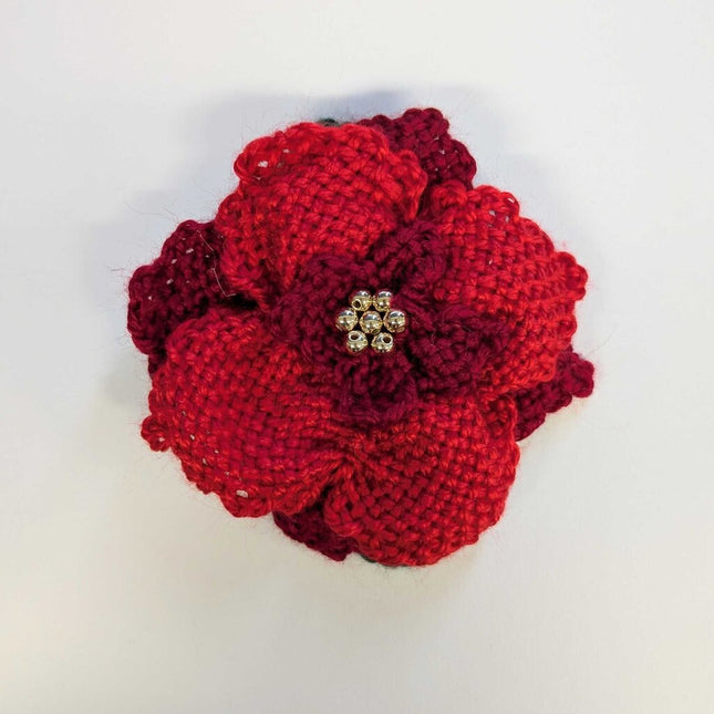 Jollie Poinsettia Brooch