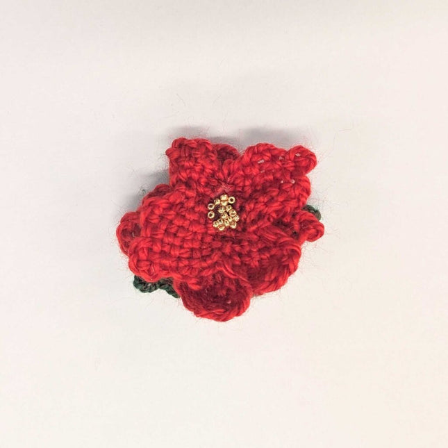 Jollie Poinsettia Brooch