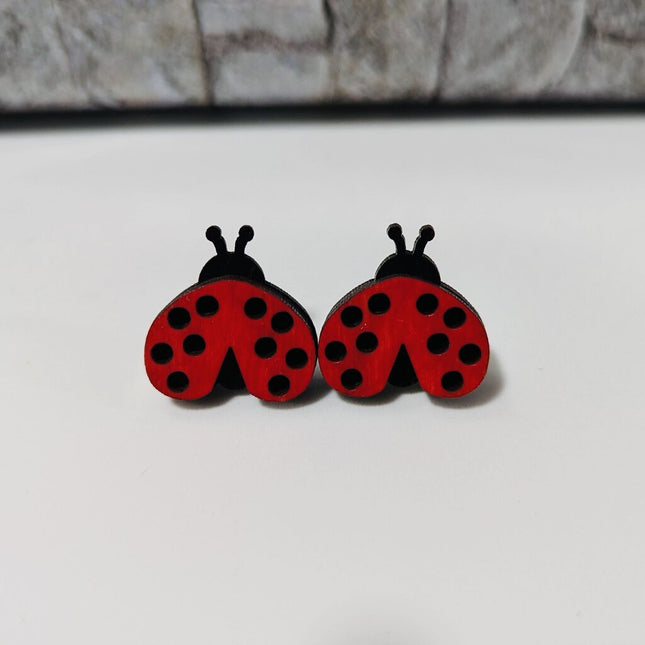 Hair Clips - 1 Ladybug