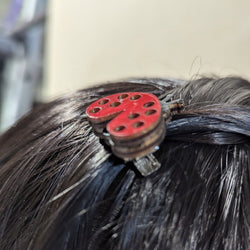Hair Clips - 1 Ladybug - view 3