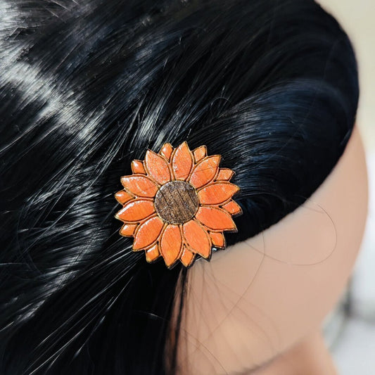 Hair Clip - 1 Sunflower