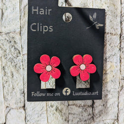 Hair Clip - Flower 1 - view 2