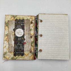 12 Days of Christmas handmade journal - view 3