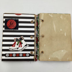 12 Days of Christmas handmade journal - view 4