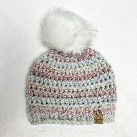 Wool Pom Pom Hat - Carousel