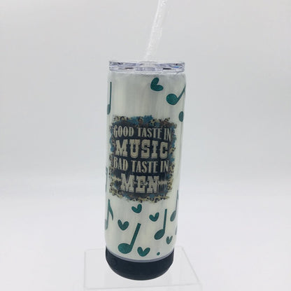 Wireless Bluetooth tumbler- music men