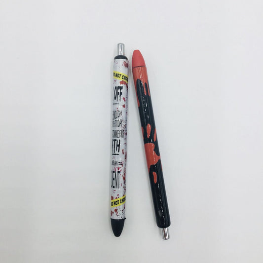 Epoxy Pen Set - murder mysery