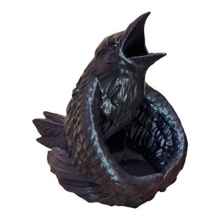 RAVEN DICE TOWER BK/BL GLITTER