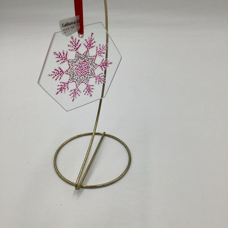 Pink Snow Flake
