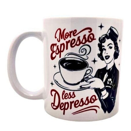 “More Espresso Less Depresso” - Mug