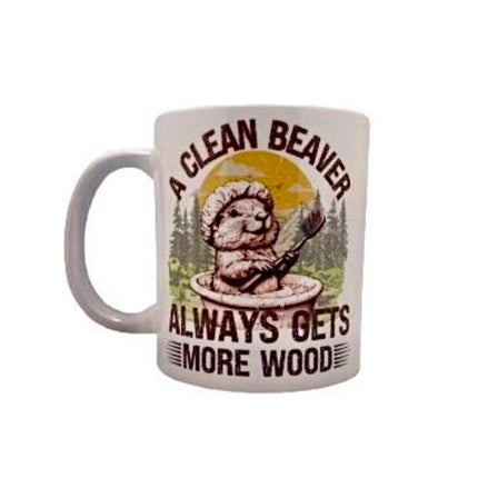 “A clean beaver always gets more wood” - Mug