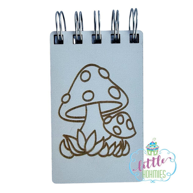 2.5X4 Notebook - Mushroom