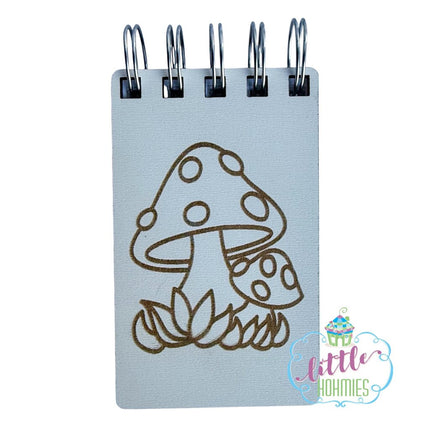 2.5X4 Notebook - Mushroom