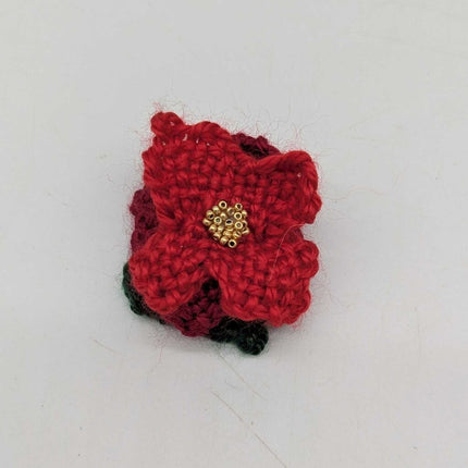 Jollie Poinsettia Hair Clip