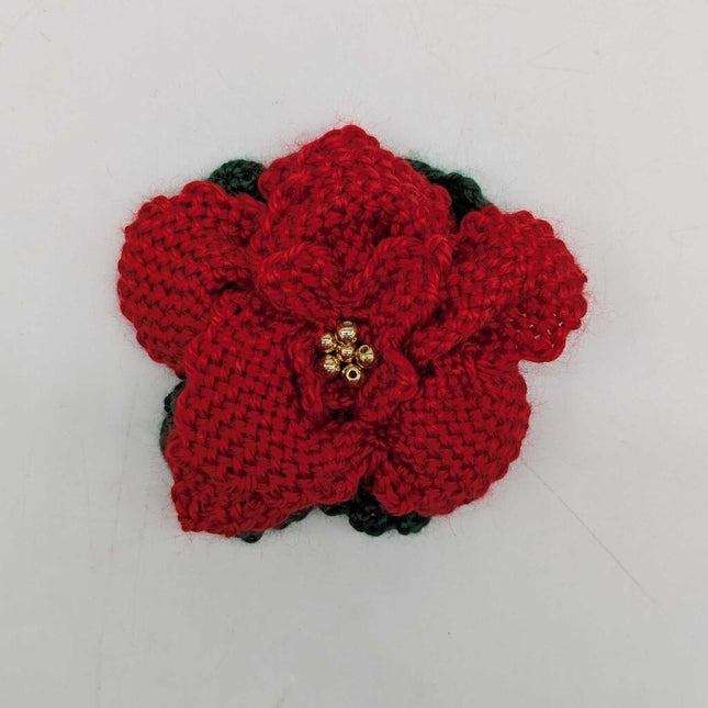 Jollie Poinsettia Hair Clip