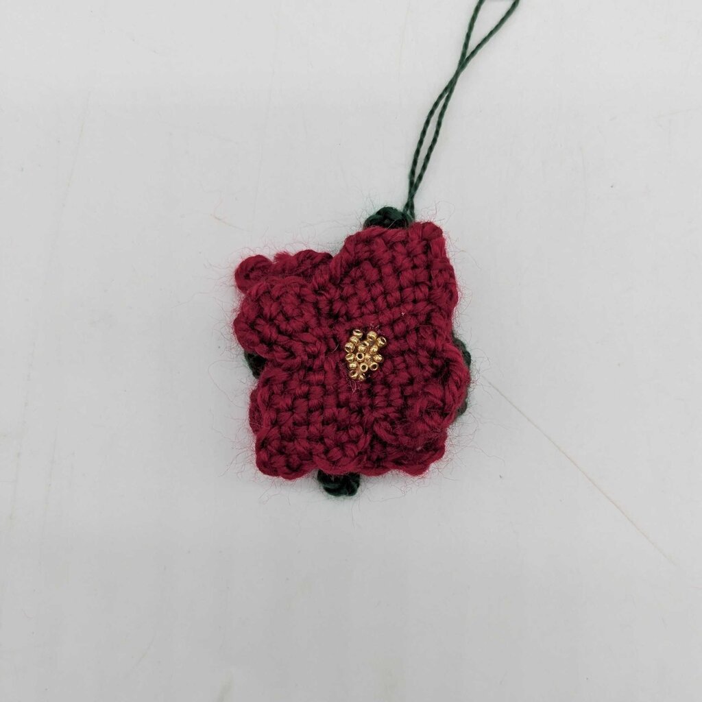 Jollie Poinsettia Ornament