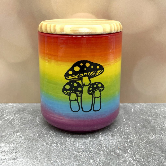 Canister Sm Mushroom
