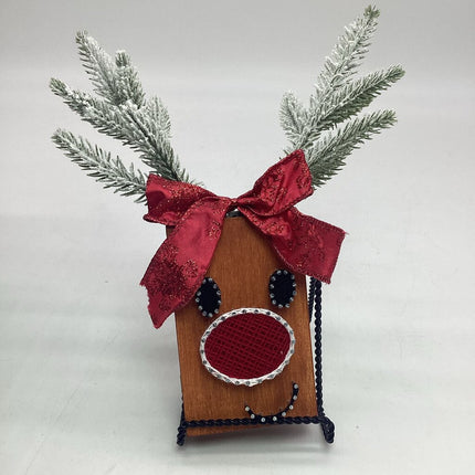 String Art Block Deer