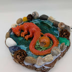 Fire mermaid dragon one egg