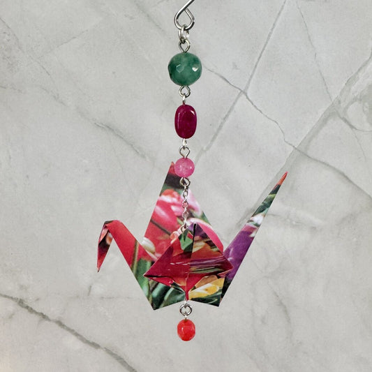 Origami Crane Ornament #1425